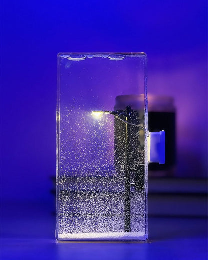 Snow Scene Light Street Lamp