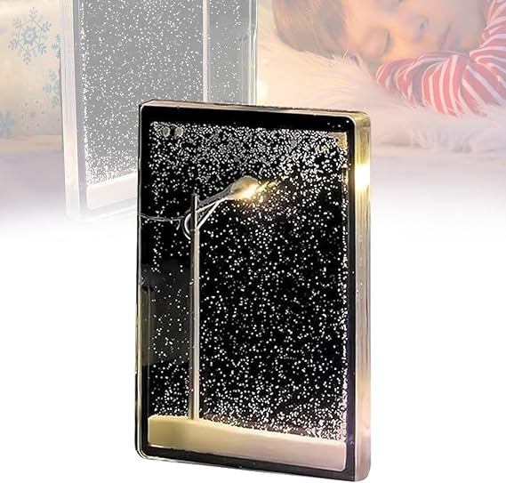 Snow Scene Light Street Lamp