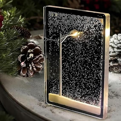 Snow Scene Light Street Lamp