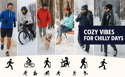 Unisex Woolen Cap Set