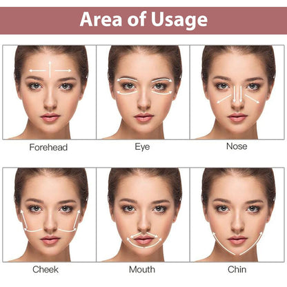 24K Gold Energy Beauty Bar Electric Facial Massage Roller